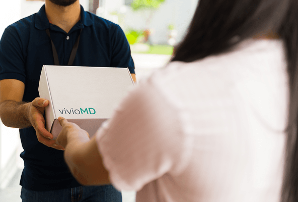 GLP-1 medication package delivered to patient